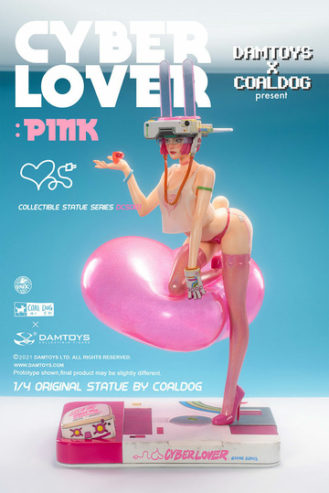 Cyberlover Pink (DCS001), Art By CoalDog, DAMTOYS, Pre-Painted, 1/4